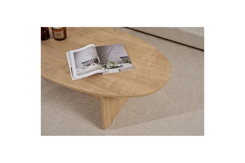 Ceyra Sofabord 120 cm - Eik - Møbler - Bord - Sofabord & salongbord