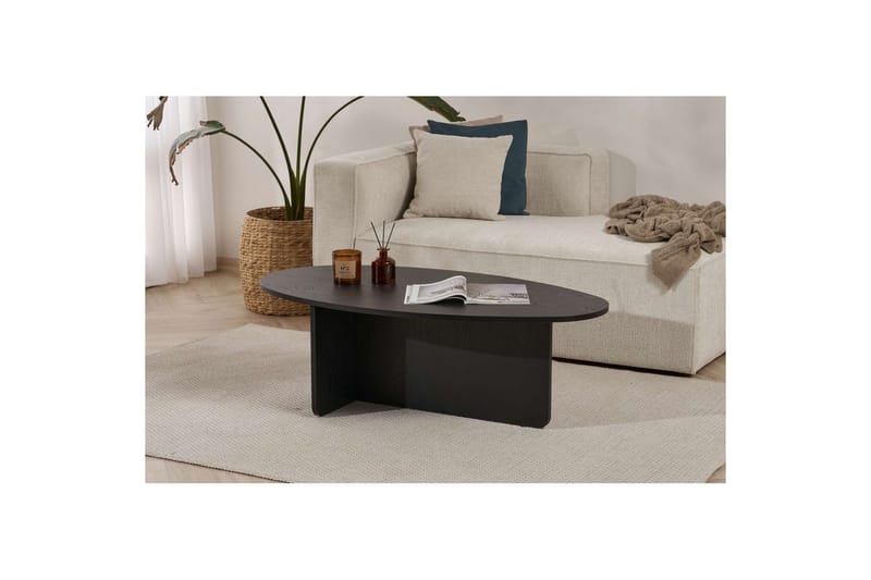 Ceyra Sofabord 120 cm - Svart - Møbler - Bord - Sofabord & salongbord