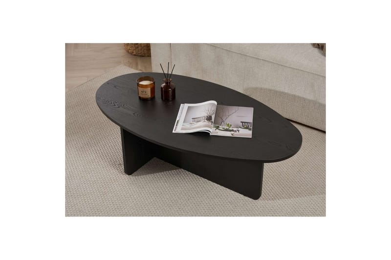 Ceyra Sofabord 120 cm - Svart - Møbler - Bord - Sofabord & salongbord