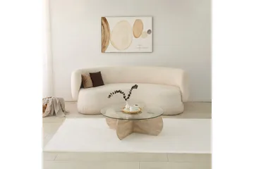 Chaino Sofabord 90 cm - Beige - Møbler - Bord - Sofabord & salongbord