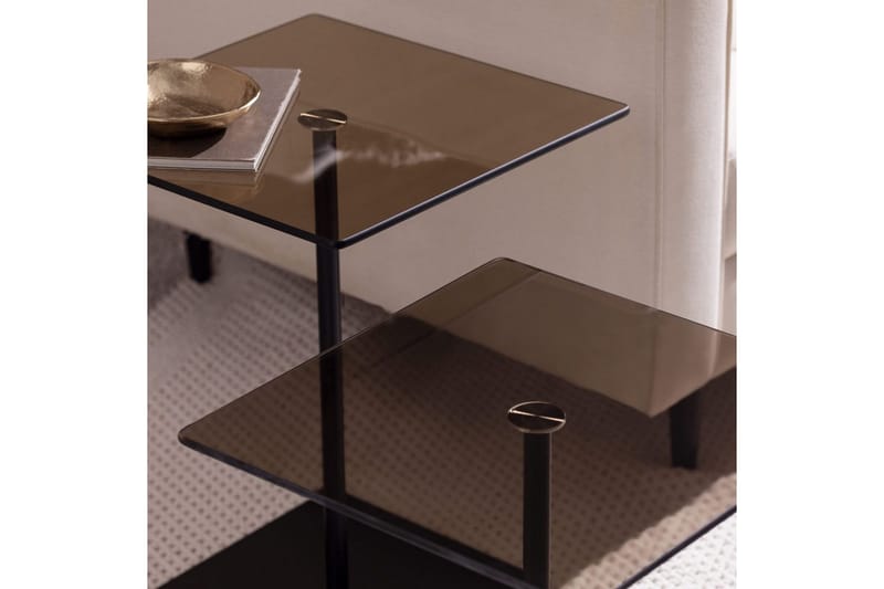 Challur Sofabord 40 cm - Bronse/Svart - Møbler - Bord - Sofabord & salongbord