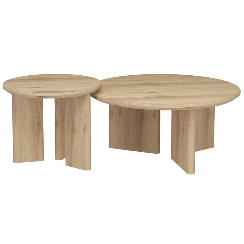 Chatham sofabord rundt 80 cm - Eik - Møbler - Bord - Sofabord & salongbord