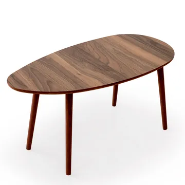 Childress sofabord 100 cm - Valnøtt - Møbler - Bord - Sofabord & salongbord