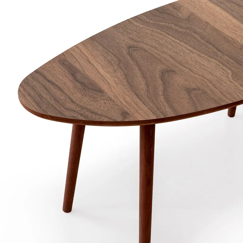 Childress sofabord 100 cm - Valnøtt - Møbler - Bord - Sofabord & salongbord