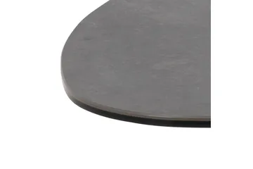 Cimino Ovalt Sofabord 100 cm i Keramikk med Understell i Metall - Mørkegrå - Møbler - Bord - Sofabord & salongbord