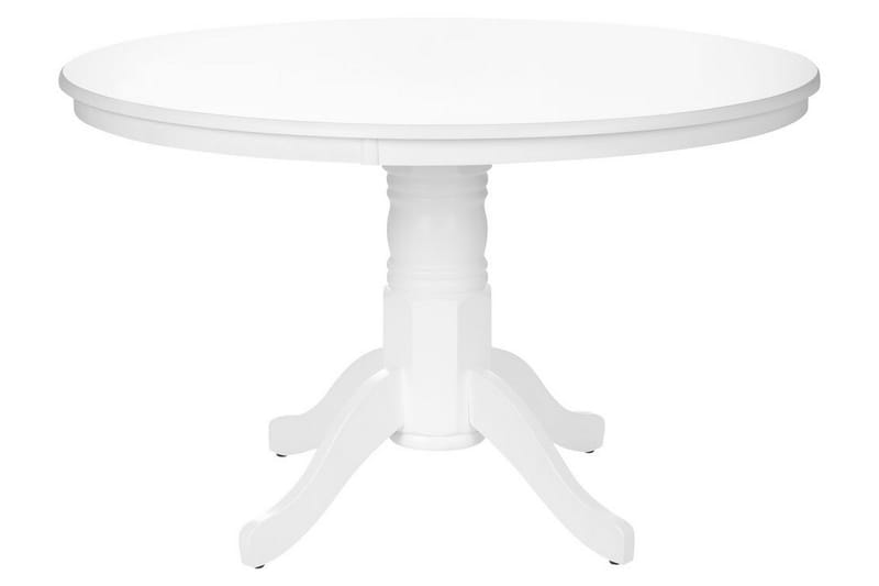 Cinnamon Spisebord 120x75 cm Rundt, Hvit