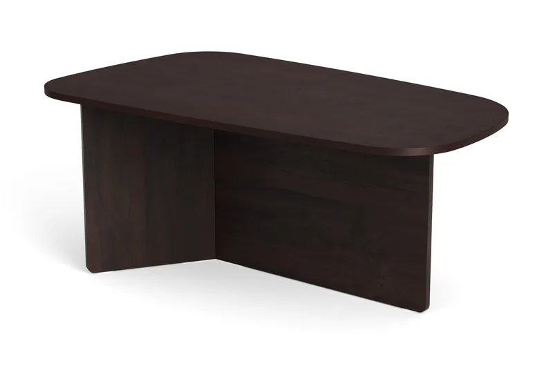 Coffee table Bark, Røkt eik