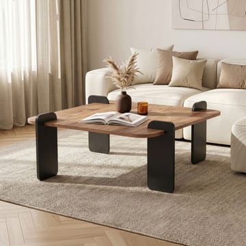 Coffee Table Nordure Furu Svart - Møbler - Bord - Sofabord & salongbord