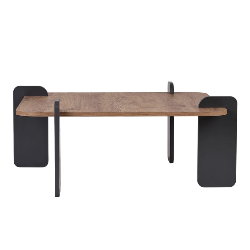 Coffee Table Nordure Furu Svart - Møbler - Bord - Sofabord & salongbord