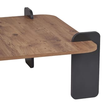 Coffee Table Nordure Furu Svart - Møbler - Bord - Sofabord & salongbord