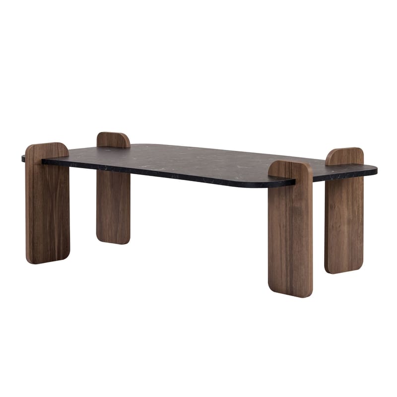 Coffee Table Nordure Mörk sten Valnöt - Møbler - Bord - Sofabord & salongbord