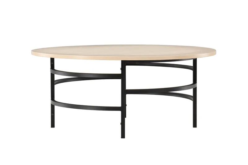 Copenhagen Sofabord 100 cm, Hvitlasert