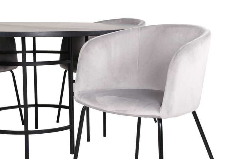 Copenhagen Spisegruppe 140 cm Rund med 4 Berit stoler - Møbler - Bord - Spisegruppe