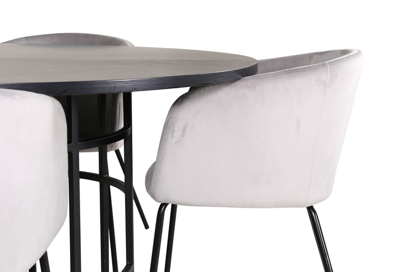 Copenhagen Spisegruppe 140 cm Rund med 4 Berit stoler - Møbler - Bord - Spisegruppe