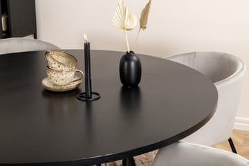 Copenhagen Spisegruppe 140 cm Rund med 4 Berit stoler - Møbler - Bord - Spisegruppe