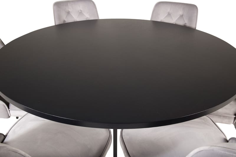 Copenhagen Spisegruppe med 6 Valera Lyx Fløyelsstoler - Furniture Fashion - Møbler - Bord - Spisegruppe