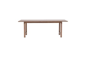 Count Spisebord 220X100 Cm - Brun - Møbler - Bord - Spisebord & kjøkkenbord