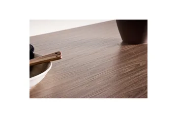 Count Stort Rektangulært Spisebord 220 cm med Tre- og Eikutseende - Brun - Møbler - Bord - Spisebord & kjøkkenbord