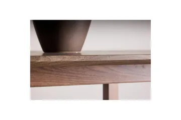 Count Stort Rektangulært Spisebord 220 cm med Tre- og Eikutseende - Brun - Møbler - Bord - Spisebord & kjøkkenbord