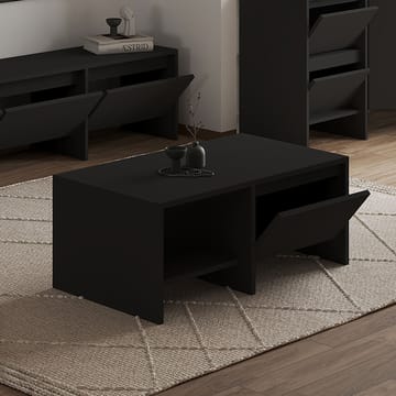Crala Sofabord 90x35x45 cm - Svart - Møbler - Bord - Sofabord & salongbord