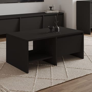 Crala Sofabord 90x35x45 cm - Svart - Møbler - Bord - Sofabord & salongbord