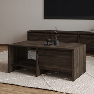 Crala Sofabord 90x35x45 cm - Valnøtt - Møbler - Bord - Sofabord & salongbord