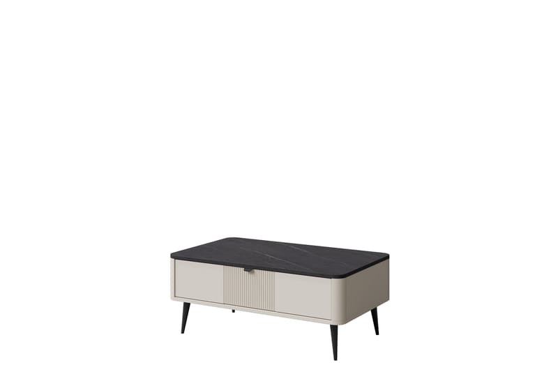 Cucina Sofabord 100 cm - Beige/Grå - Møbler - Bord - Sofabord & salongbord