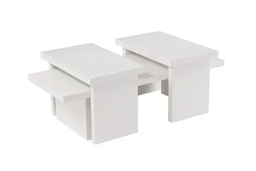 Dabi Sofabord 110x45 cm - Hvit - Møbler - Bord - Sofabord & salongbord