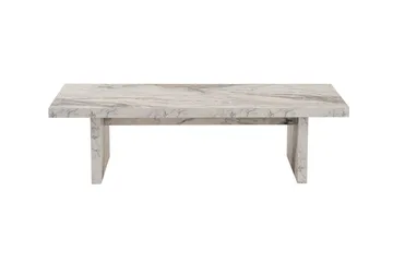 Dabi Sofabord 110x45 cm - Marmor/Beige - Møbler - Bord - Sofabord & salongbord