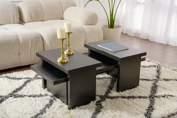 Dabi Sofabord 110x45 cm - Svart - Møbler - Bord - Sofabord & salongbord