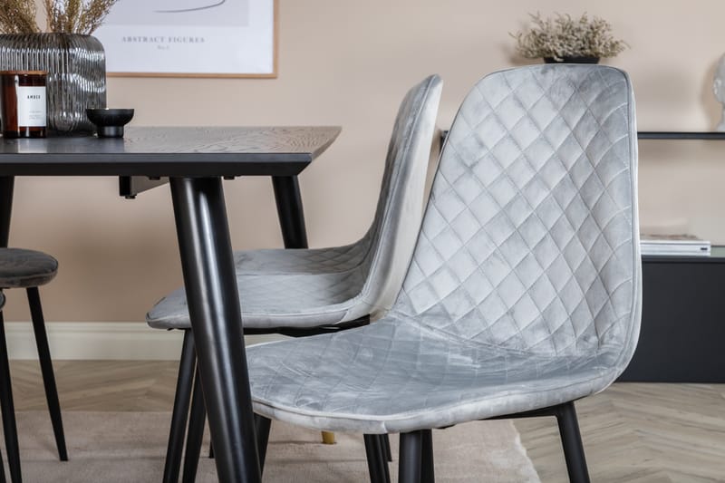 Daicy Spisebord 180 cm med 6 Ypas Spisestoler - Møbler - Bord - Spisegruppe