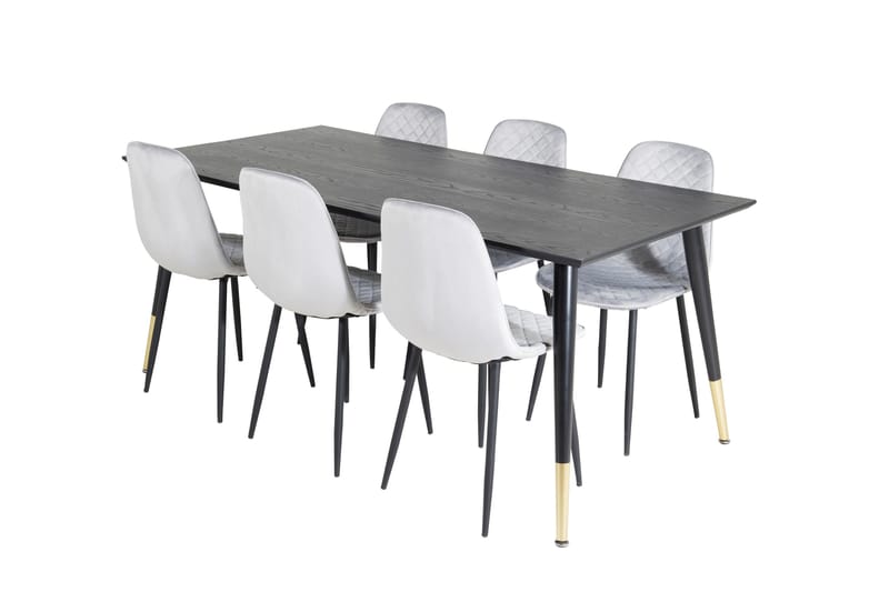 Daicy Spisebord 180 cm med 6 Ypas Spisestoler