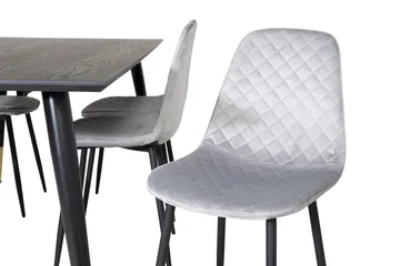 Daicy Spisebord 180 cm med 6 Ypas Spisestoler - Møbler - Bord - Spisegruppe