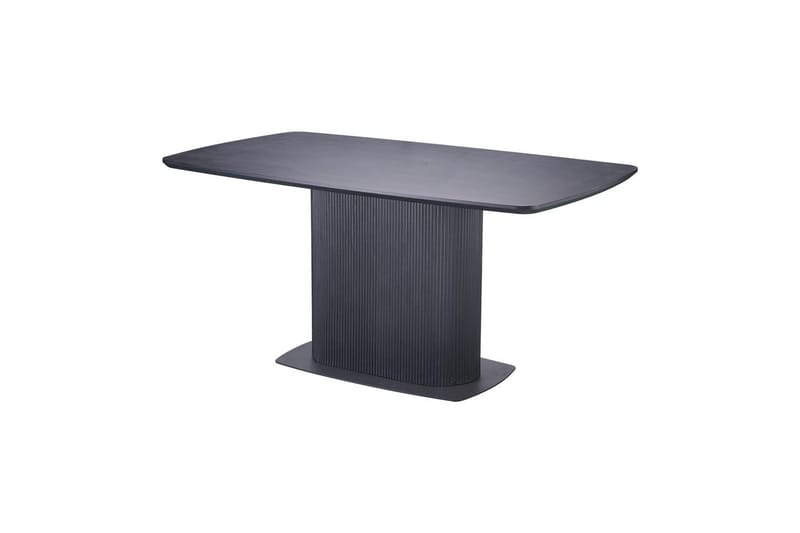 Daleton Spisebord Rektangulær 160x90 cm, Svart