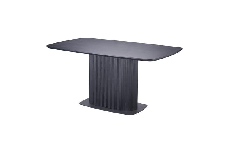 Daleton Spisebord Rektangulær 160x90 cm, Svart