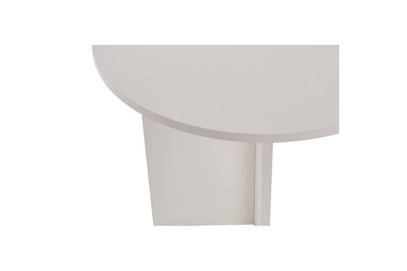 Dano Ovalt Spisebord 180x90 cm med Malt Treutseende - Hvit - Møbler - Bord - Spisebord & kjøkkenbord