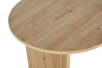 Dano Ovalt Spisebord 180x90 cm med Tre- og Eikeutseende - Beige - Møbler - Bord - Spisebord & kjøkkenbord