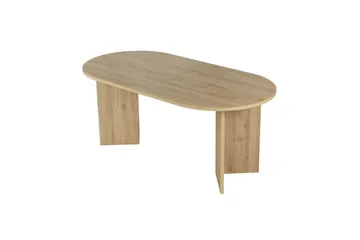 Dano Spisebord 180 cm oval - Natur - Møbler - Bord - Spisebord & kjøkkenbord
