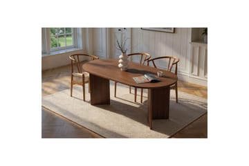 Dano Spisebord 180 cm Oval - Natur - Møbler - Bord - Spisebord & kjøkkenbord