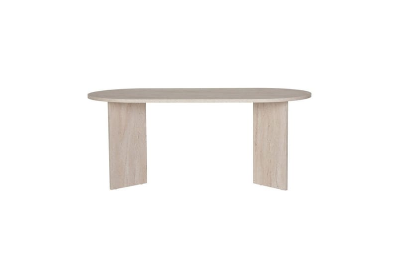 Dano Spisebord 180 cm Oval - Taupe - Møbler - Bord - Spisebord & kjøkkenbord