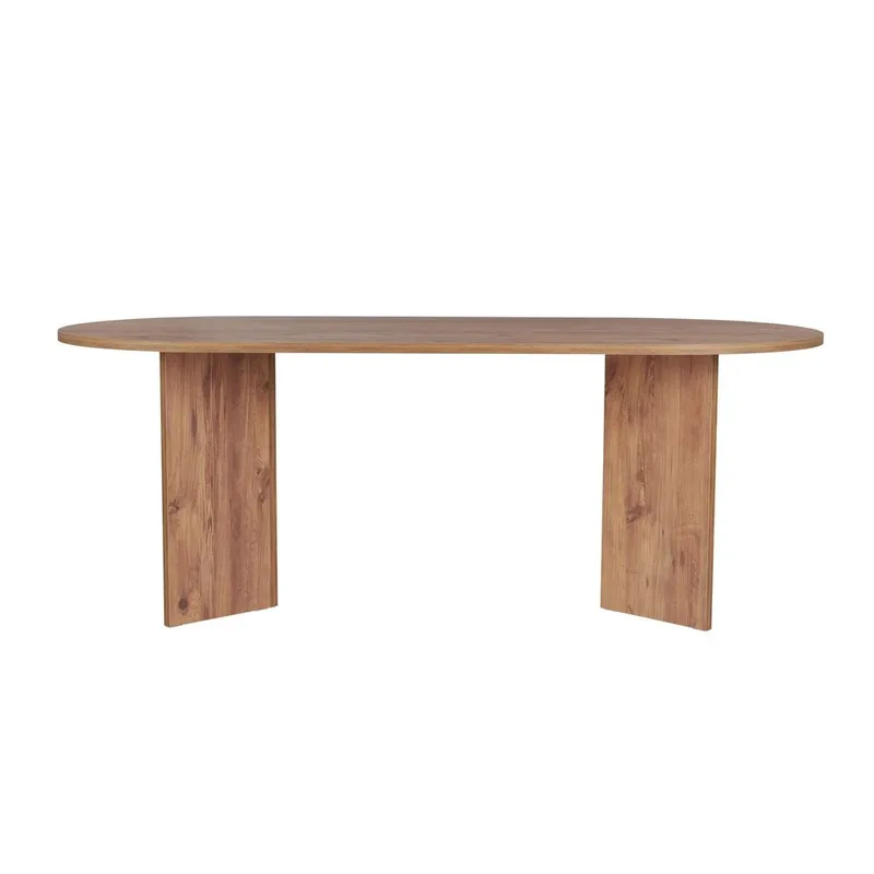 Dano Spisebord Oval 200 cm - Natur - Møbler - Bord - Spisebord & kjøkkenbord