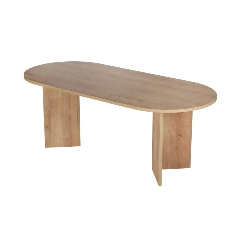 Dano Spisebord Oval 200 cm - Natur - Møbler - Bord - Spisebord & kjøkkenbord