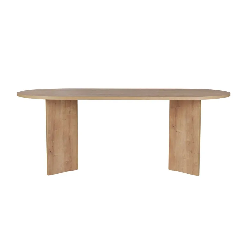 Dano Spisebord Oval 200 cm - Natur - Møbler - Bord - Spisebord & kjøkkenbord