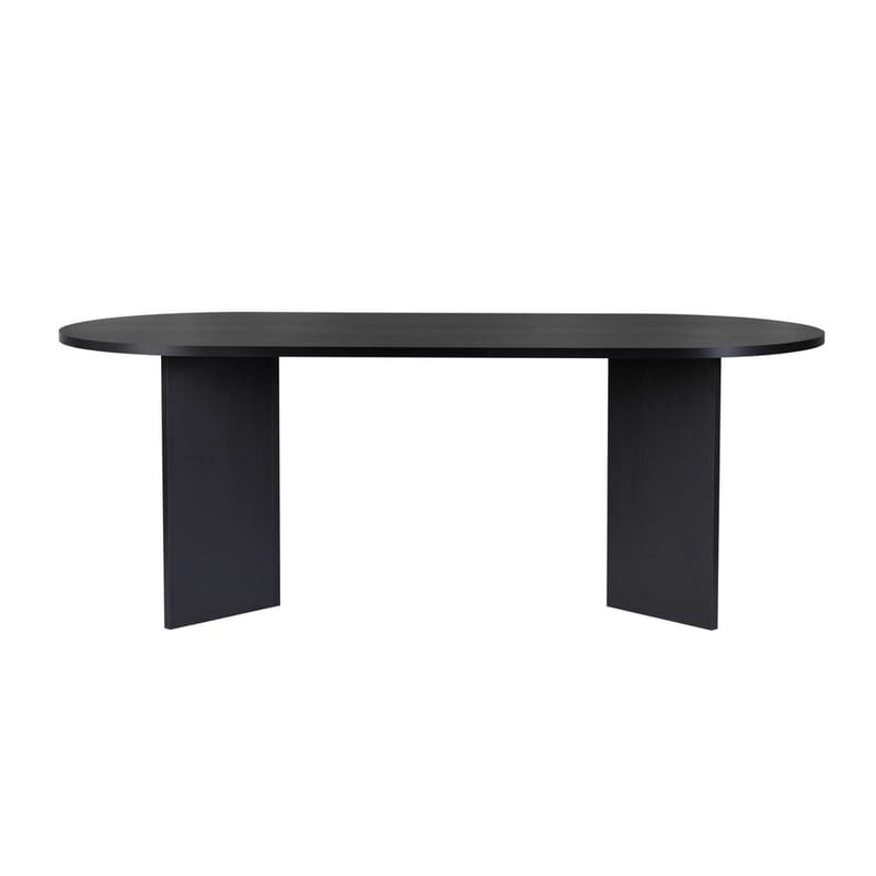 Dano Spisebord Oval 200 cm - Svart - Møbler - Bord - Spisebord & kjøkkenbord