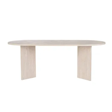Dano Spisebord Oval 200 cm - Taupe - Møbler - Bord - Spisebord & kjøkkenbord