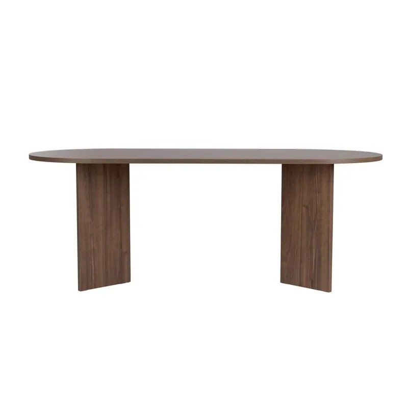 Dano Spisebord Oval 200 cm - Valnøtt - Møbler - Bord - Spisebord & kjøkkenbord
