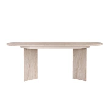 Dano Uttrekkbart spisebord 160 cm - Travertin - Møbler - Bord - Spisebord & kjøkkenbord