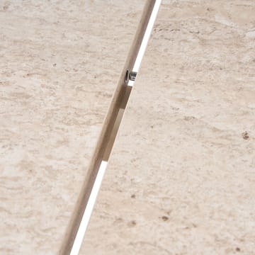 Dano Uttrekkbart spisebord 160 cm - Travertin - Møbler - Bord - Spisebord & kjøkkenbord