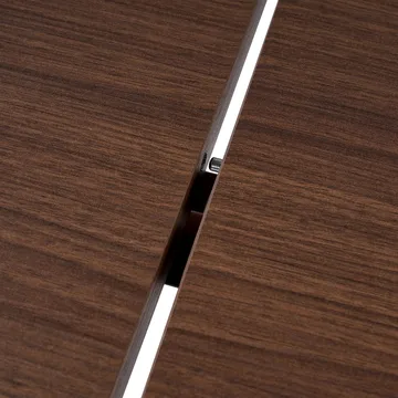 Dano Uttrekkbart spisebord 160 cm - Valnøtt - Møbler - Bord - Spisebord & kjøkkenbord