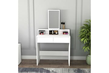 Dasina Sminkebord 80 cm - Hvit - Møbler - Bord - Sminkebord & toalettbord